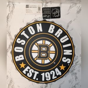FOCO NHL Boston Bruins Metal Bottle Cap Hanging Wall Sign